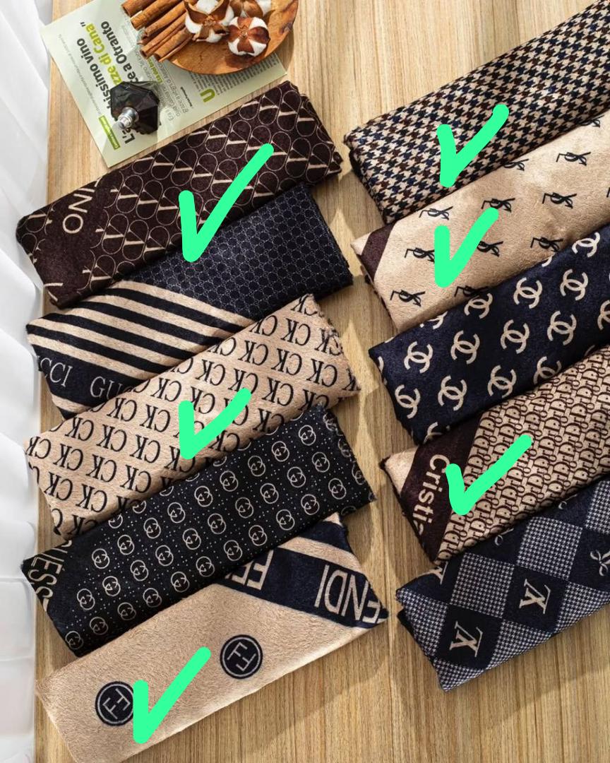 شال موهر زنانه پاییزی طرح دار